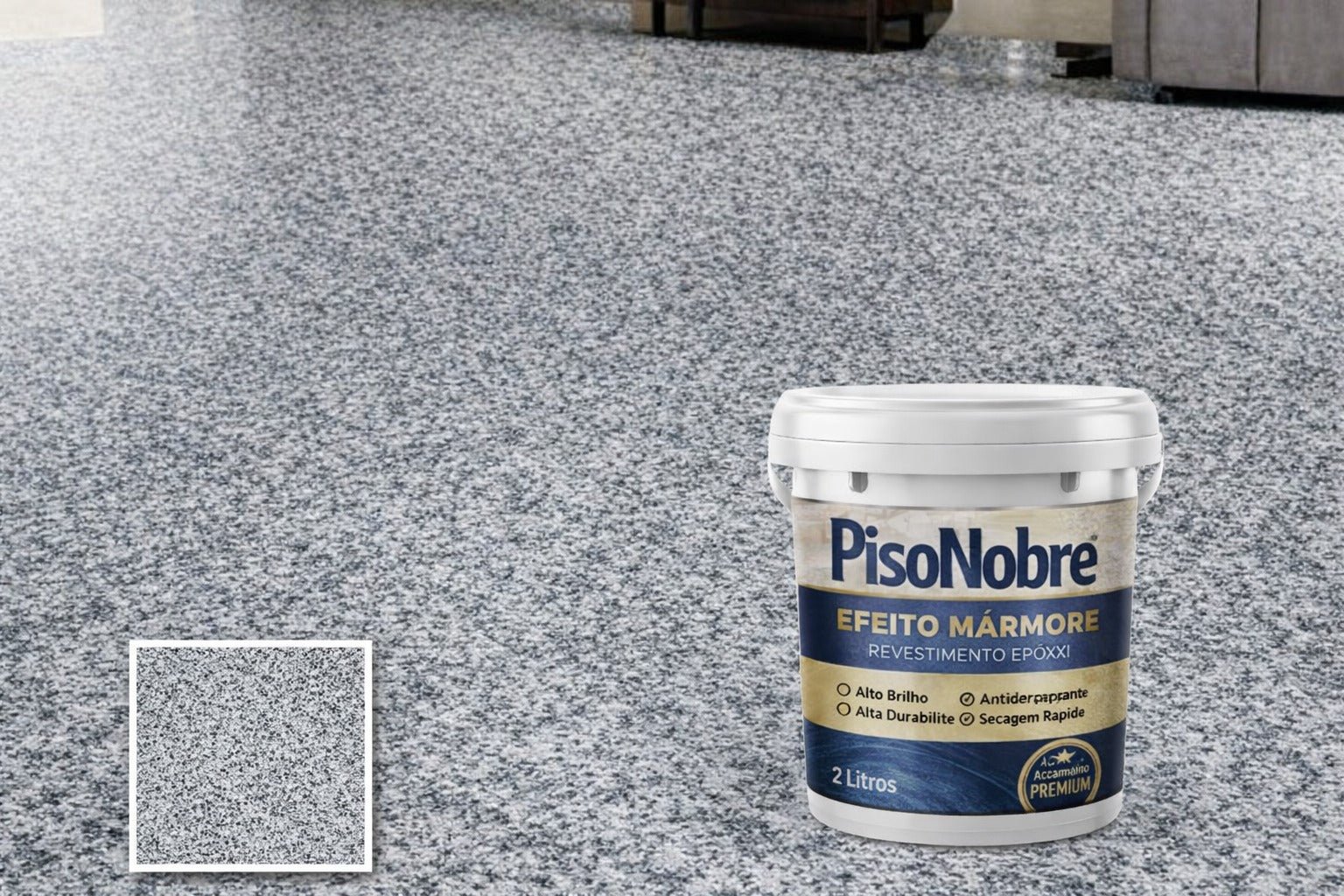 Revestimento Epóxi Efeito Mármore Alta Durabilidade + BRINDE HOJE 🔥Kit Ferramentas de Aplicação🔥srcset=