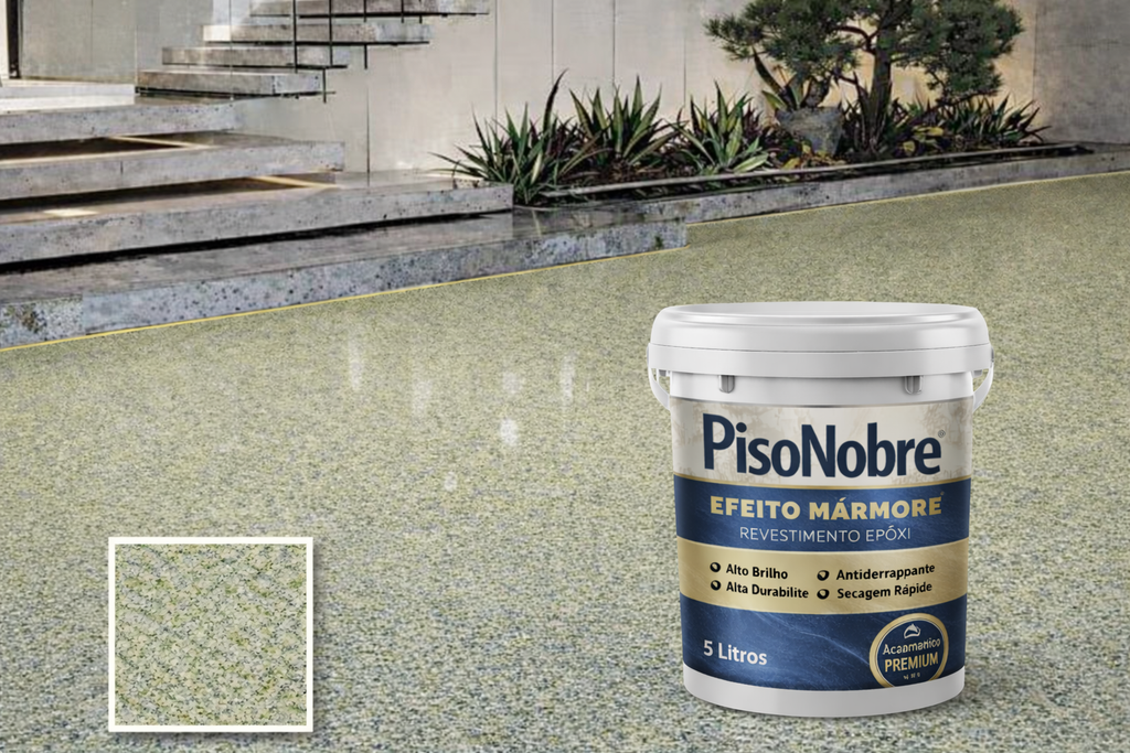 Revestimento Epóxi Efeito Mármore Alta Durabilidade + BRINDE HOJE 🔥Kit Ferramentas de Aplicação🔥srcset=
